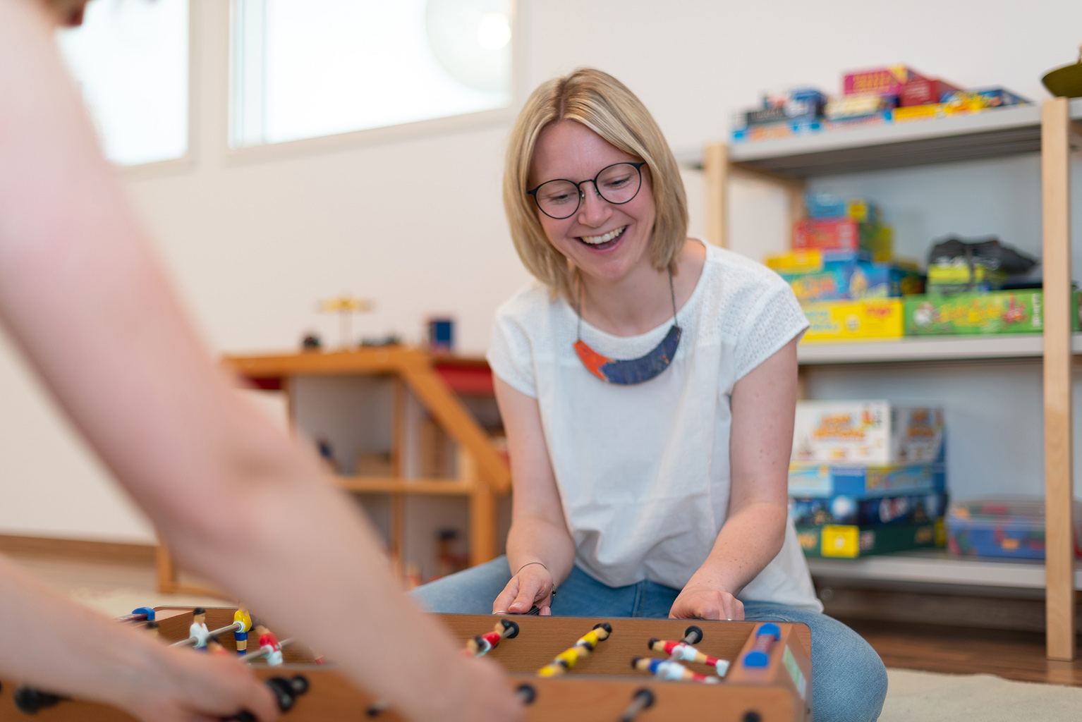 Katarina Müller | spielt Kicker bei Kinder- und Jugendlichenpsychotherapie