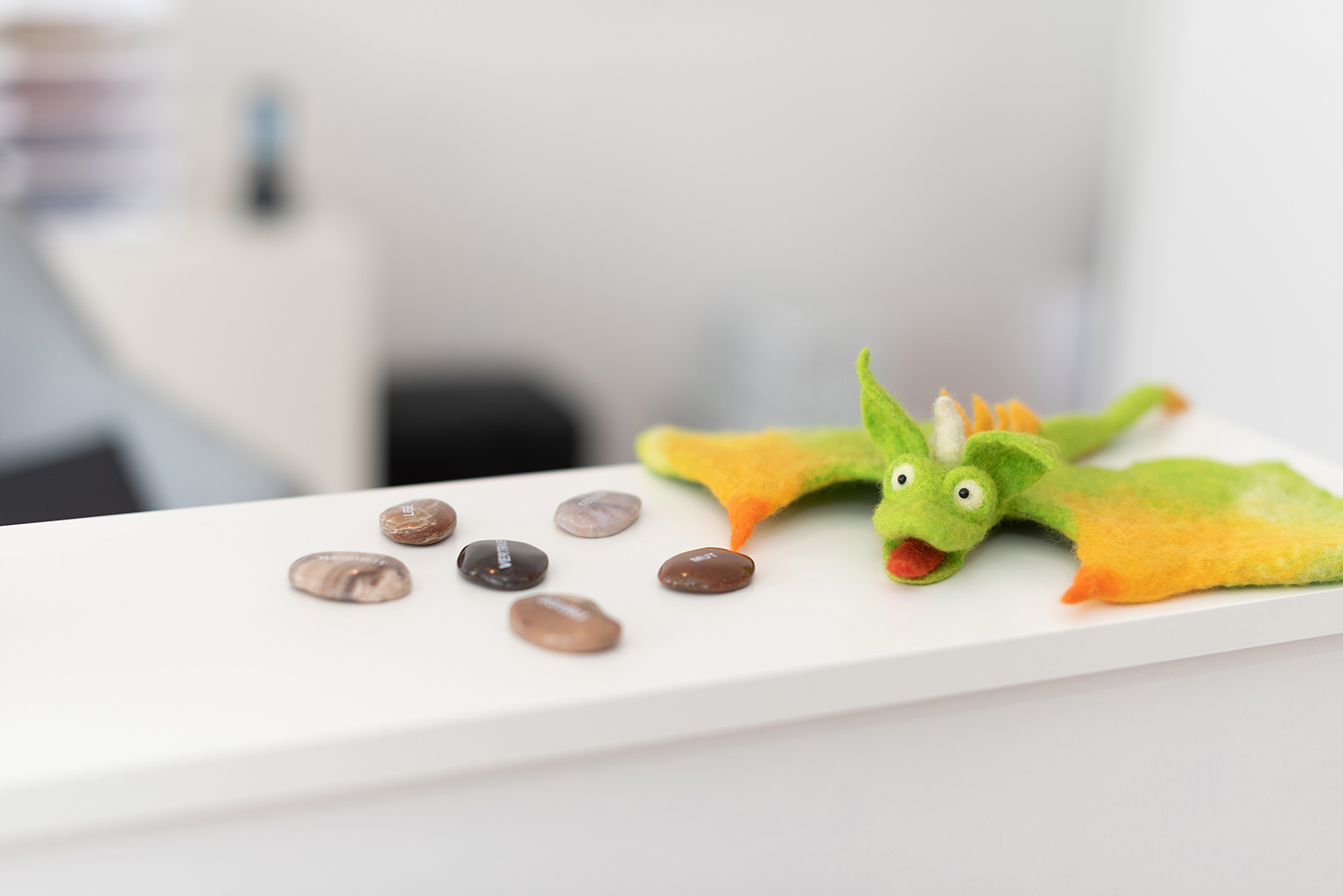 Katarina Müller | Steine und Dino für Therapie